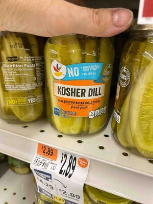 Kosher Dill Sandwich Slices