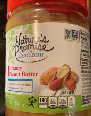 Creamy peanut butter