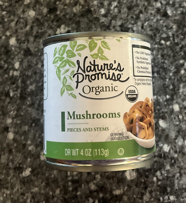 Mushrooms Pieces and Stems