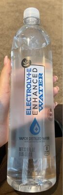 Electrolyte enhanced water