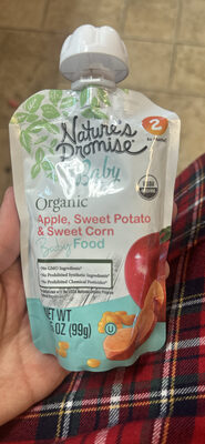 Apple, Sweet Potato & Sweet Corn Baby Food
