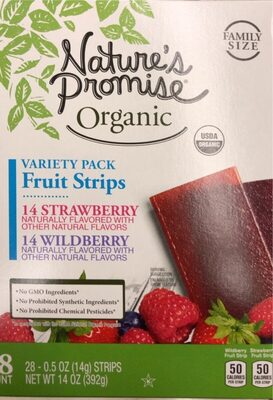 Variety pack fruit strips