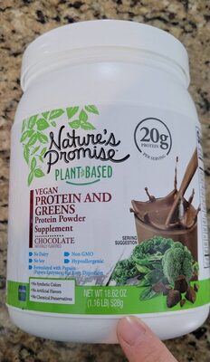 Vegan protein and greens
