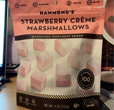 Strawberry crème marshmallow