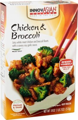 Juicy White Meat Chicken And Broccoli Florets