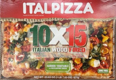 Garden Vegetable Pizza