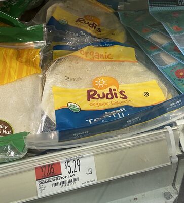 Udi's gluten free, 6 plain tortillas