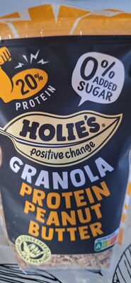 Holie's granola protein peanutbutter