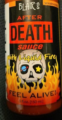 After death hot sauce