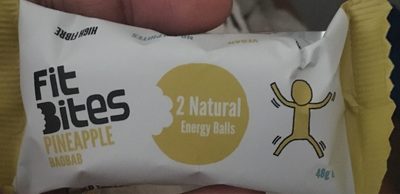 Fitbites Baobab pinapple 48g