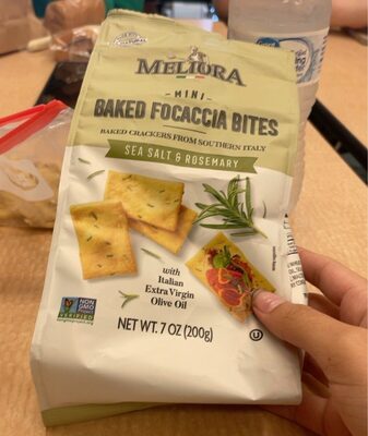 Focacce Sea Salt & Rosemary