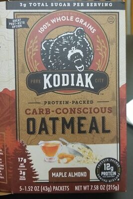 Carb-consious oatmeal