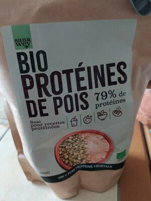 Protéine de pois bio