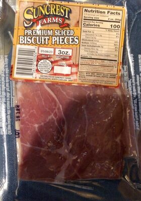 Premium Sliced Biscuit Pieces