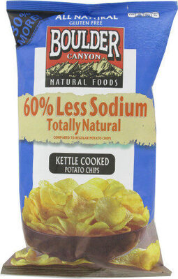 Lightly Salted 60% Less Sodium Kettle Style Potato Chips