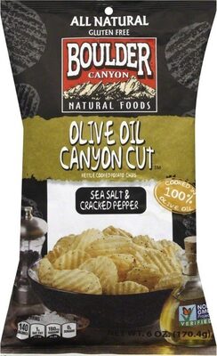 Olive Oil Sea Salt & Cracked Pepper Kettle Style Potato Chips
