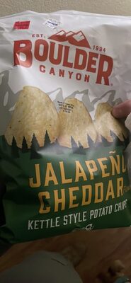 Jalapeño Cheddar Flavored Kettle Style Potato Chips