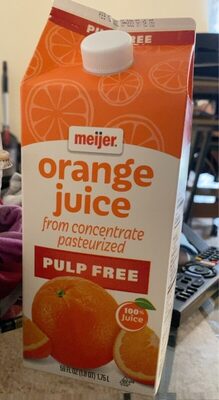 100% Pure Orange Juice