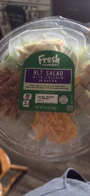 BLT Salad with Chicken and Bacon