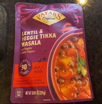 Lentil and veggie masala