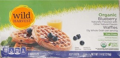 Blueberry waffles