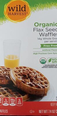 Organic Flax Seed Waffles