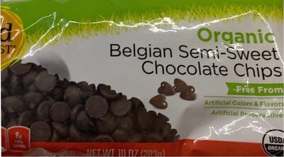 Organic Belgian Semi-Sweet Chocolate Chips