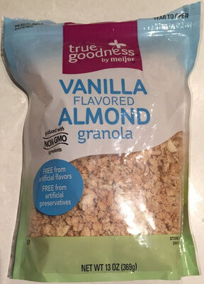 Vanilla almond granola - True Goodness