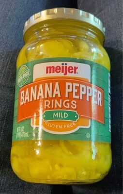 Banana Pepper Rings