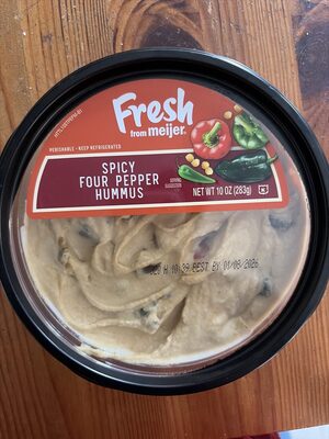 Spicy Four Pepper Hummus