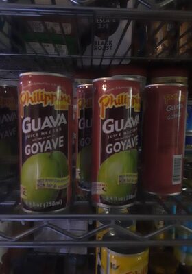 Philippine guava juice nectar