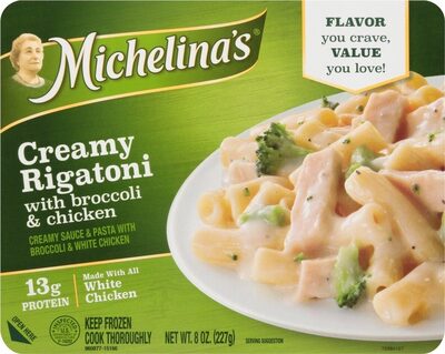 Creamy Rigatoni With Broccoli & Chicken