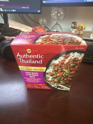 Thai Basil Stir Fried Beef