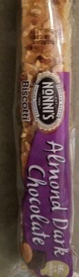 Nonni's Almond Dark Chocolate biscotti
