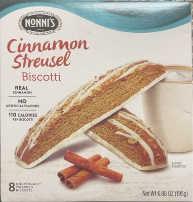 Cinnamon streusel