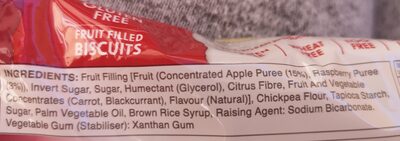 Orgran Orgran Gefüllte Kekse Mit Himbeeren, 175g