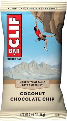Coconut chocolate chip energy bar