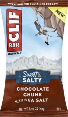 Energy bar - chocolate chunk with sea salt