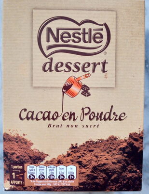 Cacao en poudre brut non sucré