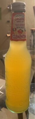 Organic Fru.It, Sparkling Beverage With Pulp, Clementine