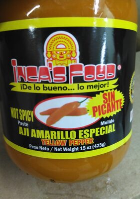 Inca's Food, Aji Amarillo Yellow Pepper