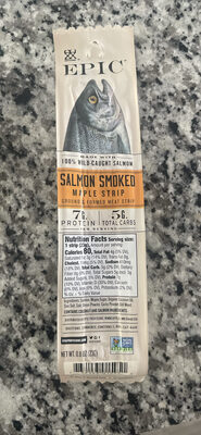 Salmon Smoked Maple Strip
