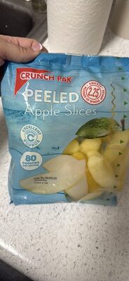 Peeled Apple Slices