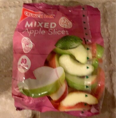 Mixed apple slices