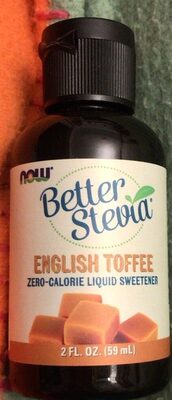 English Toffee Liquid Sweetener