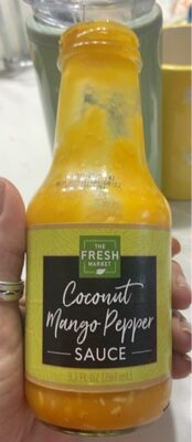 Coconut mango pepper sauce