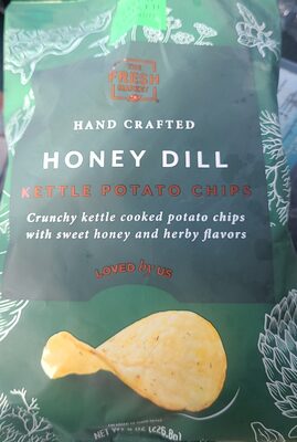 Hand Crafted Honey Dill Kettle Chips