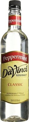 Syrups peppermint syrup