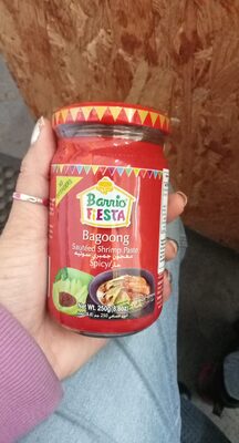 Bagoong shrimp paste spicy