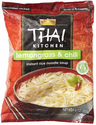 Thai Kitchen, Instant Rice Noodle Soup, Lemongrass & Chili